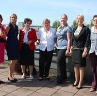 Bild vergrößern:Die Vertreterinnen der Frauen Union Magdeburg beim Landesdelegiertentag dieser CDU-Vereinigung im Roncalli-Haus der Landeshauptstadt 