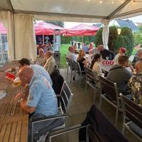 Bild vergrößern:Der CDU-Ortsverband Stadtfeld-West/Diesdorf lud am 25. August zu einem Sommerfest ein. 