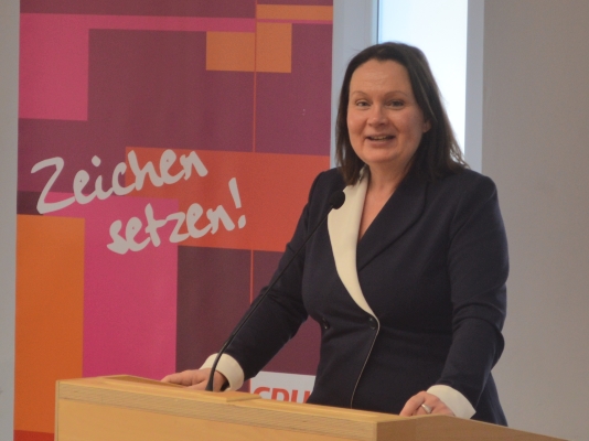 Am 16. November wurde Sabine Wölfer beim Landesdelegiertentag der Frauen Union erneut zur Landesvorsitzenden dieser Vereinigung wiedergewählt. 