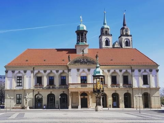 Das Alte Rathaus ist der Dienstsitz des Magdeburger Oberbürgermeisters