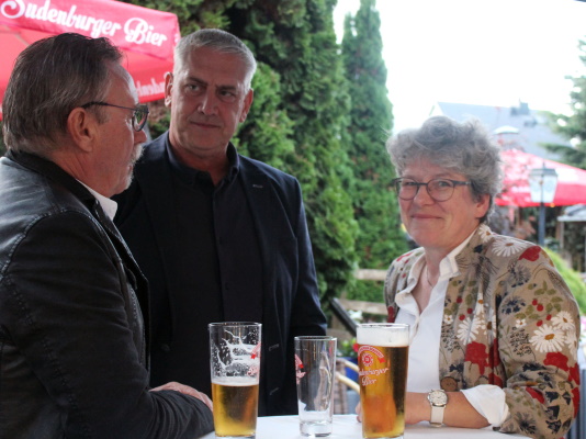 Momentaufnahme beim Sommerfest des CDU-Ortsverbandes Diesdorf/Lindenweiler. 