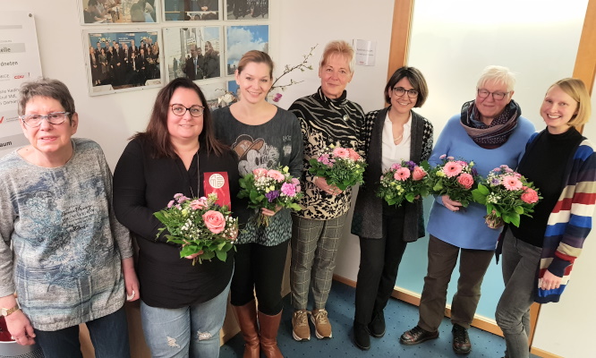 Der am 24.11. neugewählte Kreisvorstand der Frauen Union Magdeburg