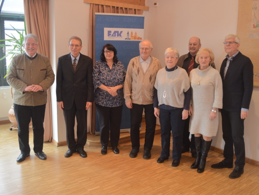 Der am 05.02.22 neugewählte Landesvorstand des Evangelischen Arbeitskreises