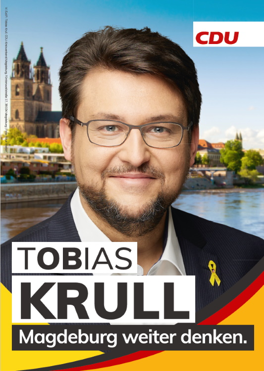 Das A1-Plakat zur anstehenden Oberbürgermeisterwahl