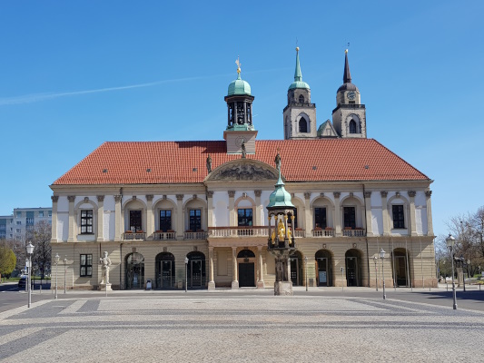 Das Alte Magdeburger Rathaus ist der Sitz des Magdeburger Stadtrates. 
