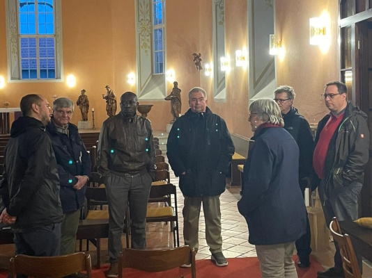 OV Olvenstedt zu Gast bei Kirche St. Laurentius in Alt Olvenstedt 