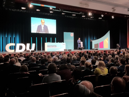 Regionalkonferenz der CDU zum neuen Grundsatzprogramm am 22. März in Berlin. 
