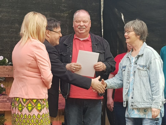 Dank an Mitglieder des CDU-Ortsverbandes Südost für ihr Engagement bei Magdeburg putzt sich