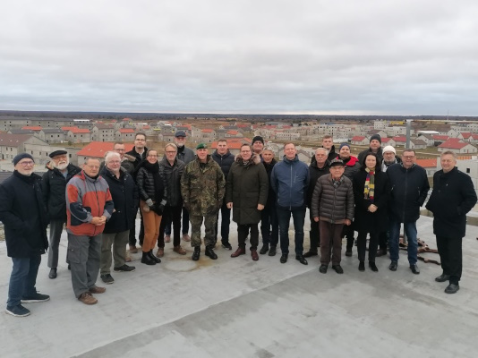 Besuch im Gefechtsübungszentrum Altmark am 09. Dezember 2024.