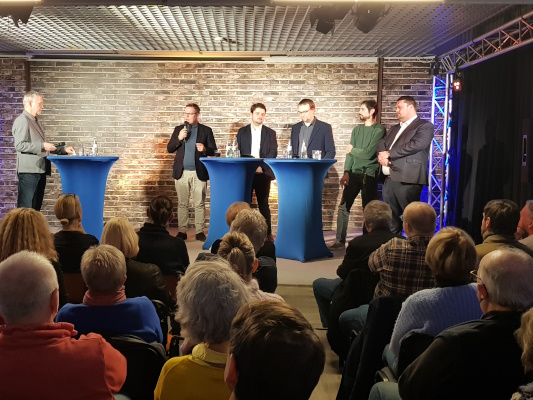 Wahlforum zur Bundestagswahl am 04. Februar 2024. 