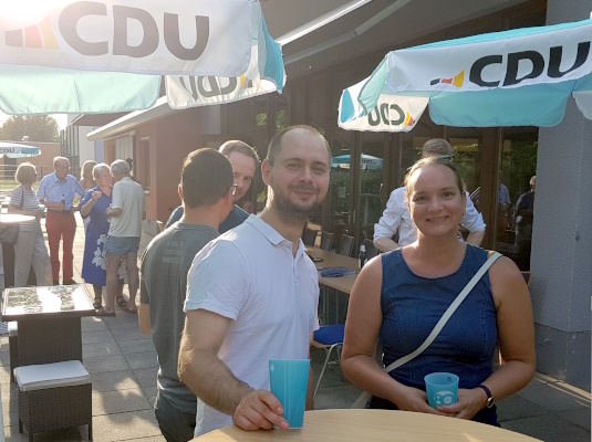 Gemeinsames Sommerfest des CDU-Ortsverbandes Olvenstedt und der CDU/FDP-Ratsfraktion am 14. August. 