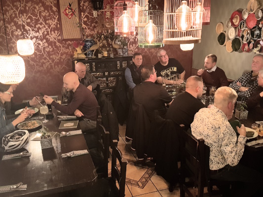 Mitglieder des CDU-Ortsverbandes Mitte beim Austausch