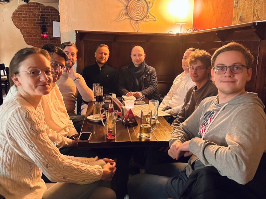 Anwesende beim Stammtisch der Jungen Union Magdeburg am 05. Februar 2026.