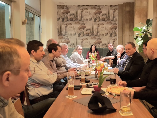Der Bildungsstaatssekretär Jürgen Böhm war am 25. Januar zu Gast beim CDU-Ortsverband Mitte